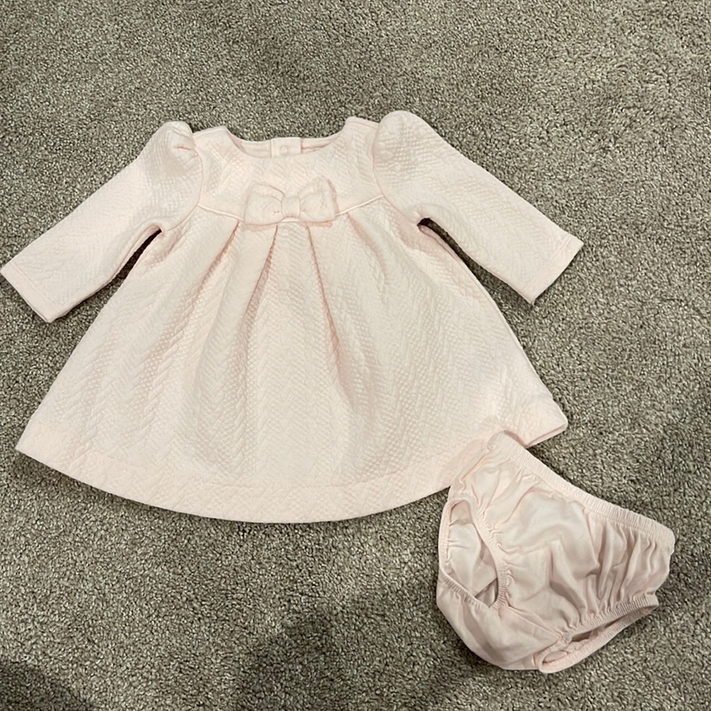 Pale Pink Long Sleeve dress